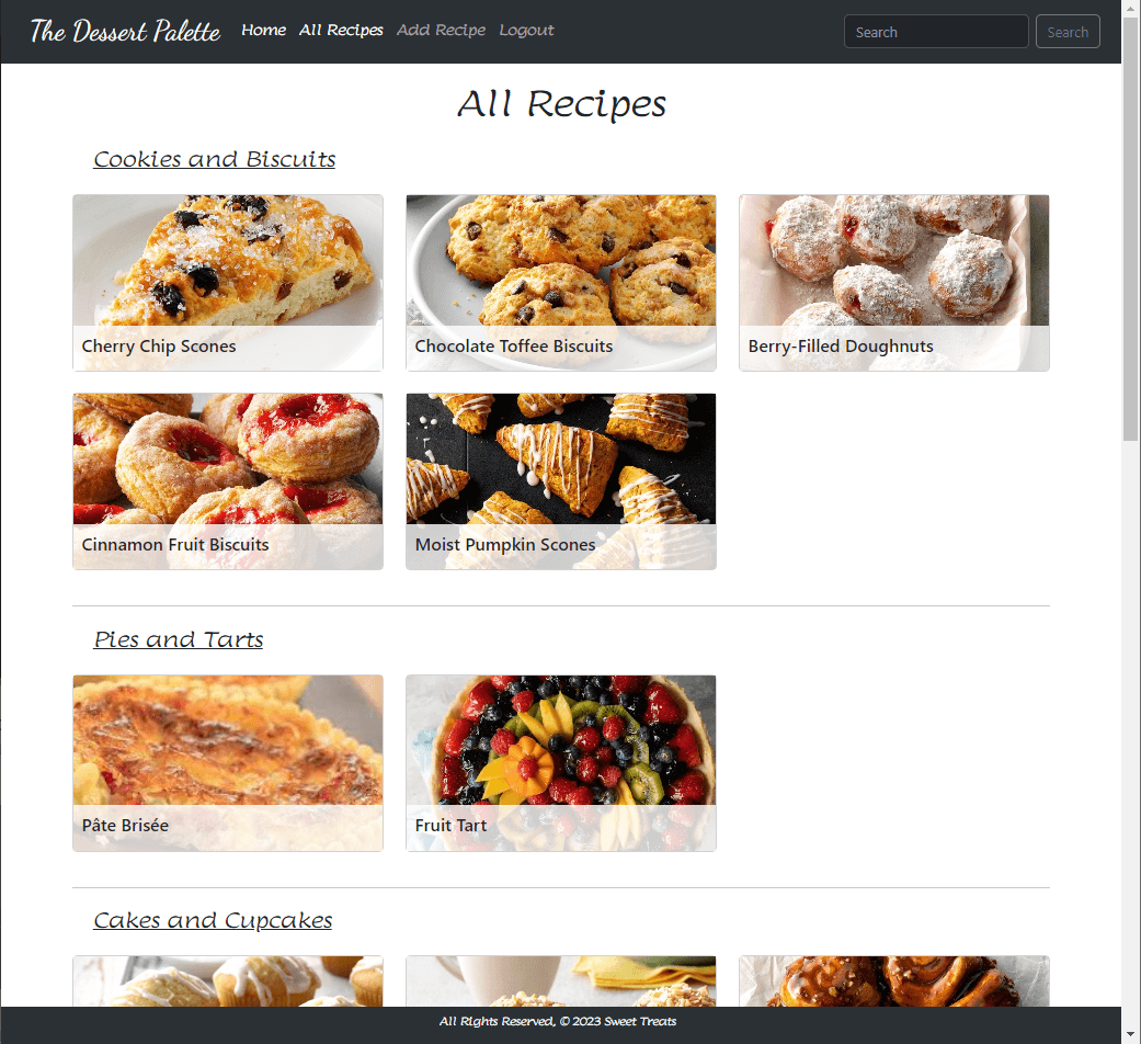 The Dessert Palette detail 1